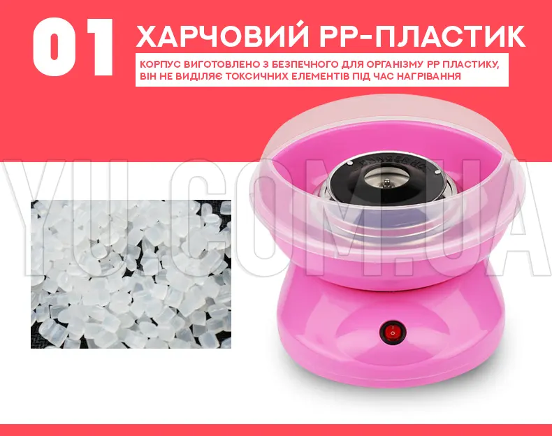 Аппарат для приготовления сладкой ваты Cotton Candy Maker 